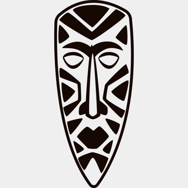 Polynesian Tribal Mask Thumbnail
