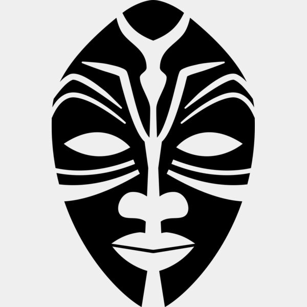 Maori Tribal Mask Thumbnail