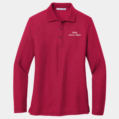 Ladies L500 Long Sleeve Polo Thumbnail