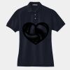 Ladies Heavyweight Cotton Pique Polo Thumbnail