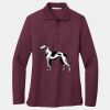 Ladies Silk Touch Long Sleeve Polo Thumbnail