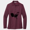 Ladies Silk Touch Long Sleeve Polo Thumbnail