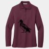 Ladies Silk Touch Long Sleeve Polo Thumbnail