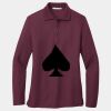 Ladies Silk Touch Long Sleeve Polo Thumbnail