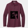 Ladies Silk Touch Long Sleeve Polo Thumbnail