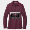 Ladies Silk Touch Long Sleeve Polo Thumbnail