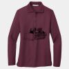 Ladies Silk Touch Long Sleeve Polo Thumbnail