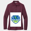Ladies Silk Touch Long Sleeve Polo Thumbnail