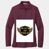 Ladies Silk Touch Long Sleeve Polo Thumbnail