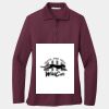 Ladies Silk Touch Long Sleeve Polo Thumbnail