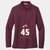 Ladies Silk Touch Long Sleeve Polo Thumbnail