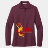 Ladies Silk Touch Long Sleeve Polo Thumbnail