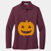 Ladies Silk Touch Long Sleeve Polo Thumbnail