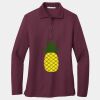 Ladies Silk Touch Long Sleeve Polo Thumbnail