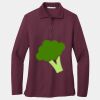 Ladies Silk Touch Long Sleeve Polo Thumbnail