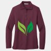 Ladies Silk Touch Long Sleeve Polo Thumbnail