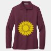 Ladies Silk Touch Long Sleeve Polo Thumbnail