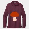 Ladies Silk Touch Long Sleeve Polo Thumbnail