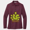 Ladies Silk Touch Long Sleeve Polo Thumbnail
