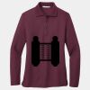 Ladies Silk Touch Long Sleeve Polo Thumbnail