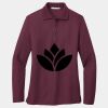 Ladies Silk Touch Long Sleeve Polo Thumbnail
