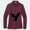 Ladies Silk Touch Long Sleeve Polo Thumbnail
