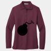 Ladies Silk Touch Long Sleeve Polo Thumbnail