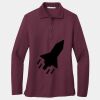 Ladies Silk Touch Long Sleeve Polo Thumbnail
