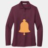 Ladies Silk Touch Long Sleeve Polo Thumbnail