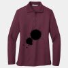 Ladies Silk Touch Long Sleeve Polo Thumbnail