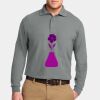Silk Touch Long Sleeve Polo Thumbnail