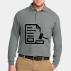 Silk Touch Long Sleeve Polo Thumbnail