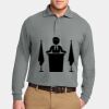 Silk Touch Long Sleeve Polo Thumbnail